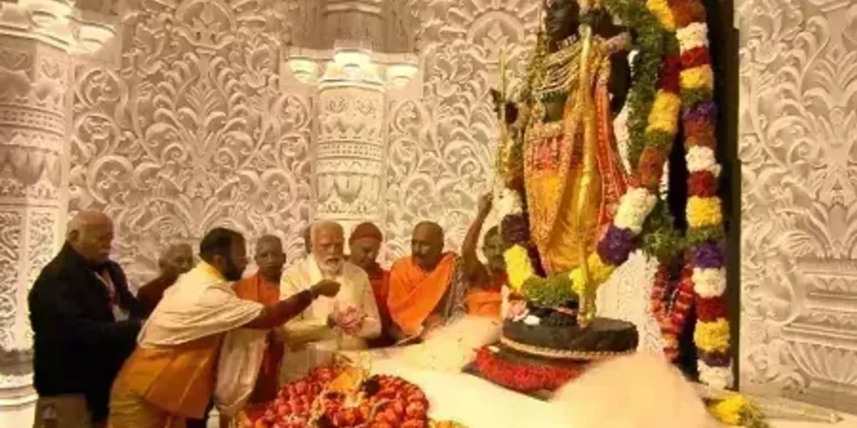 Much-awaited Pran Pratishtha ceremony held