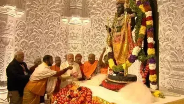 Much-awaited Pran Pratishtha ceremony held
