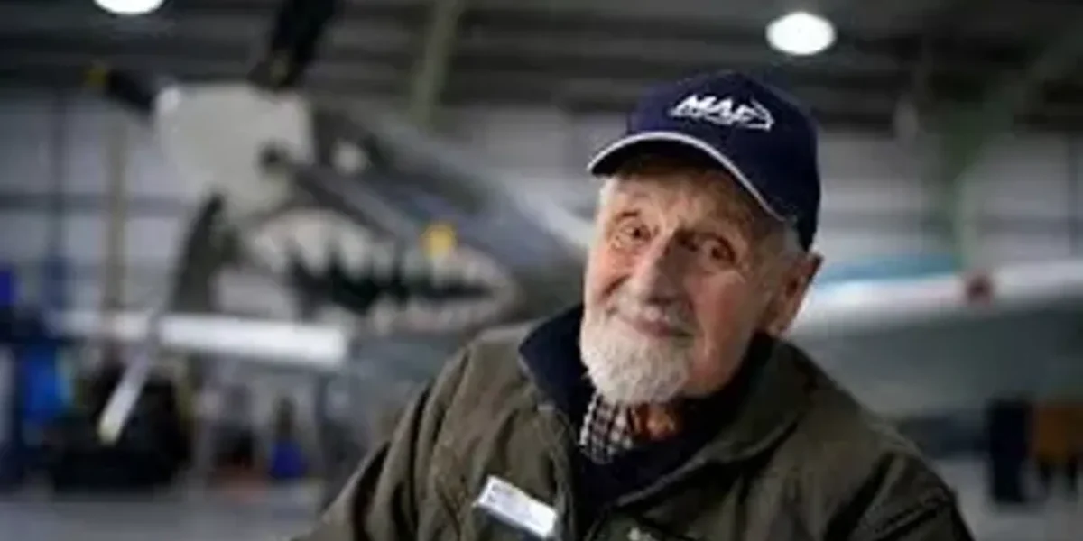 At 102, veteran WWII pilot takes to the skies on a delightfully bumpy ride for charity