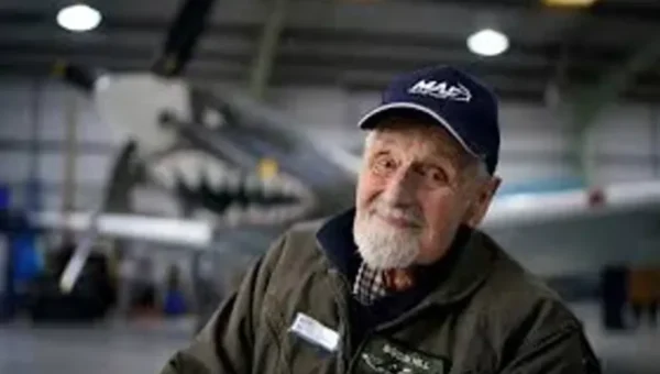 At 102, veteran WWII pilot takes to the skies on a delightfully bumpy ride for charity