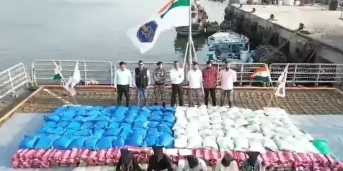 Navy Seizes 3,300 kg of Meth, Charas in major drug bust off Gujarat coast