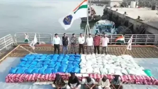 Navy Seizes 3,300 kg of Meth, Charas in major drug bust off Gujarat coast