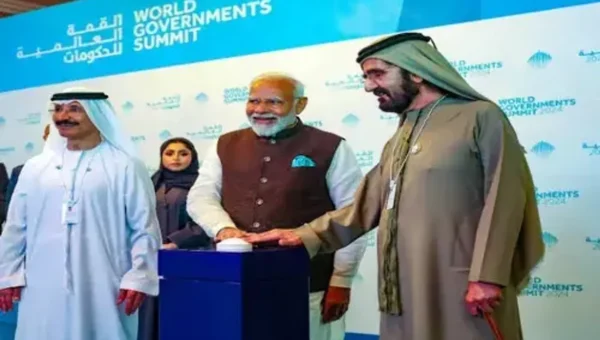 PM Modi hold talks with Sheikh Mohammed bin Rashid Al Makthoum, Vice President, PM and Defence Minister of UAE in Dubai