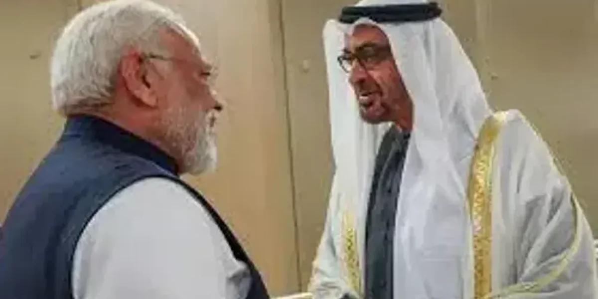 PM Modi hold talks with Sheikh Mohammed bin Rashid Al Makthoum, Vice President, PM and Defence Minister of UAE in Dubai