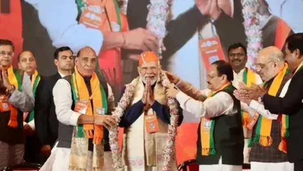 PM Modi to give valedictory address on final day of BJP National Convention at Bharat Mandapam