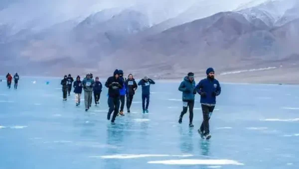 Pangong frozen lake marathon to be held on Feb 20
