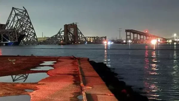 Baltimore bridge collapse: Two people rescued, tide hinders search efforts