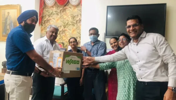 Two PHILIPS G30E Patient Monitor EtCO2 has been donated by WAGO, VADODARA to SSGH Hospital