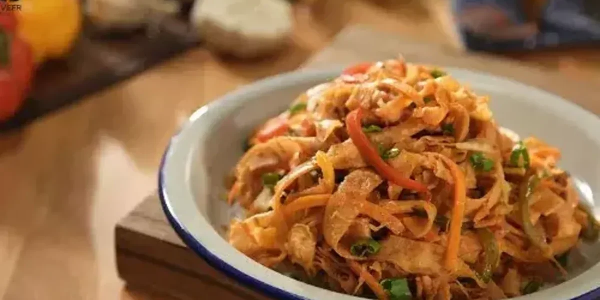 Vegetable Chapati Noodles Recipe
