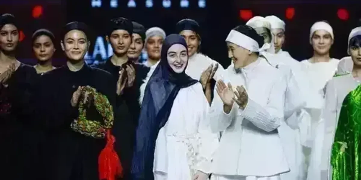 Hijab-Wearing designer from Russia makes waves at Lakme Fashion Week
