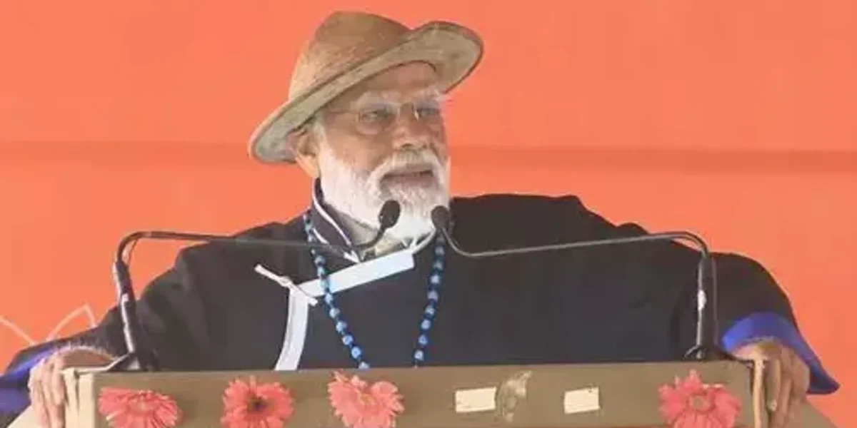 PM Modi launches multiple development projects worth about 55,600 crore rupees in Manipur, Meghalaya, Nagaland, Sikkim, Tripura & Arunachal Pradesh