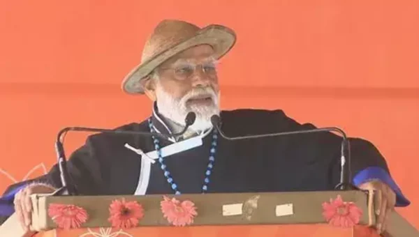 PM Modi launches multiple development projects worth about 55,600 crore rupees in Manipur, Meghalaya, Nagaland, Sikkim, Tripura & Arunachal Pradesh
