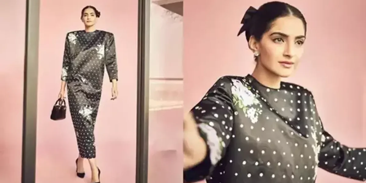 Sonam Kapoor wows in Richard Quinn polka dot gown