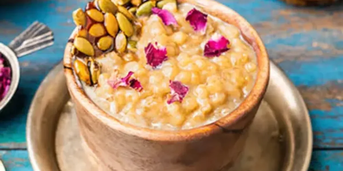 Sabudana Pudding Recipe; A recipe for those who complain about not being able to eat fancy foods during Navratri