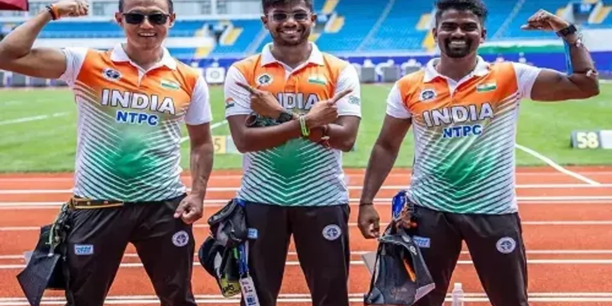 Indian Men’s Team defeats South Korea at archery World Cup in Shanghai