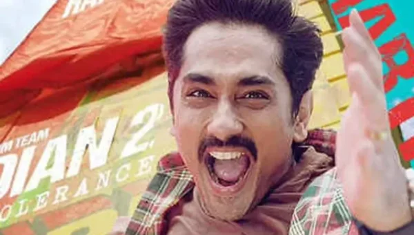 Makers of Indian 2 release a poster featuring Siddharth on his birthday