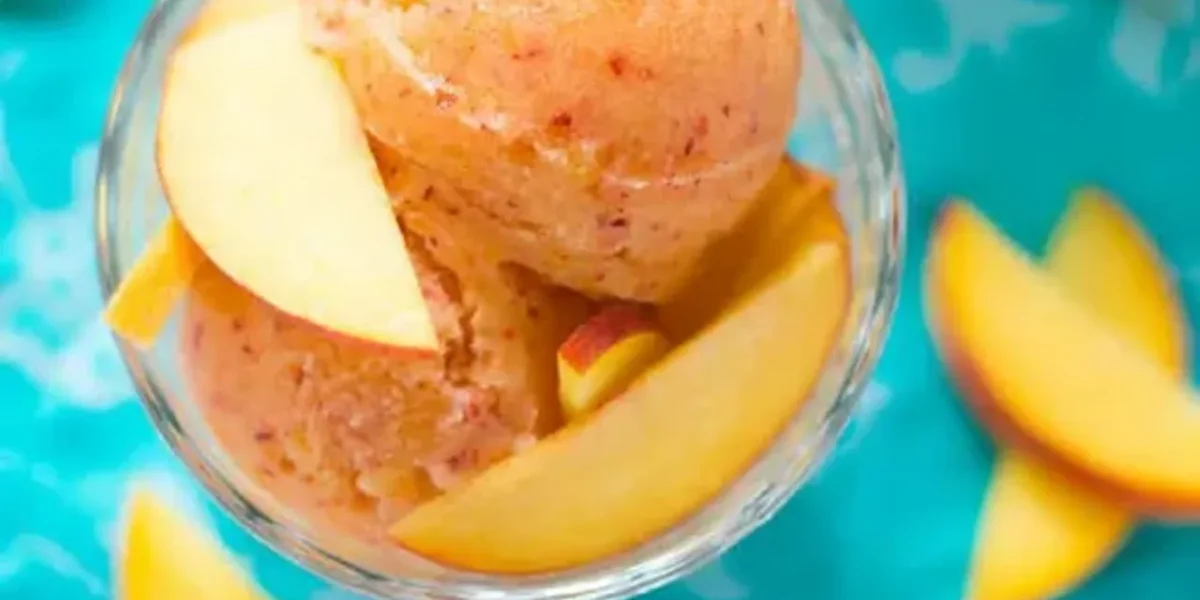 Peach Buttermilk Sorbet Recipe: A low-calorie that you can can enjoy guilt-free