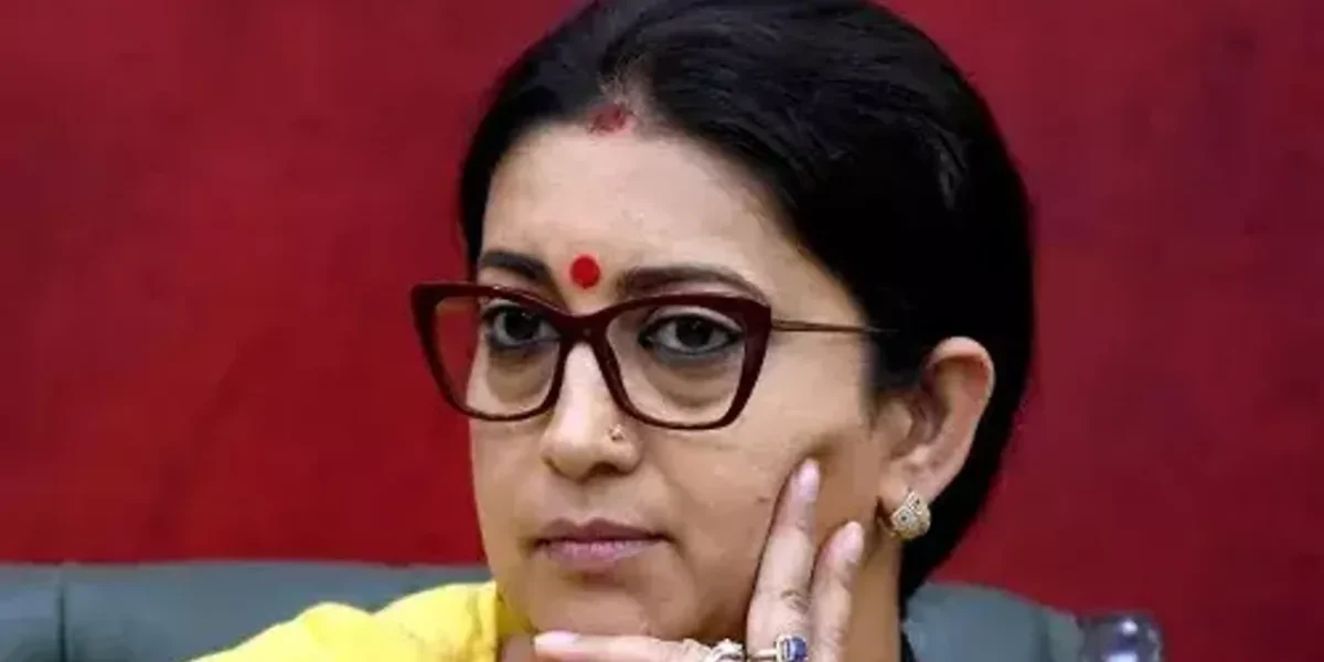 Union Minister Smriti Irani takes dig at AAP leader Manish Sisodia