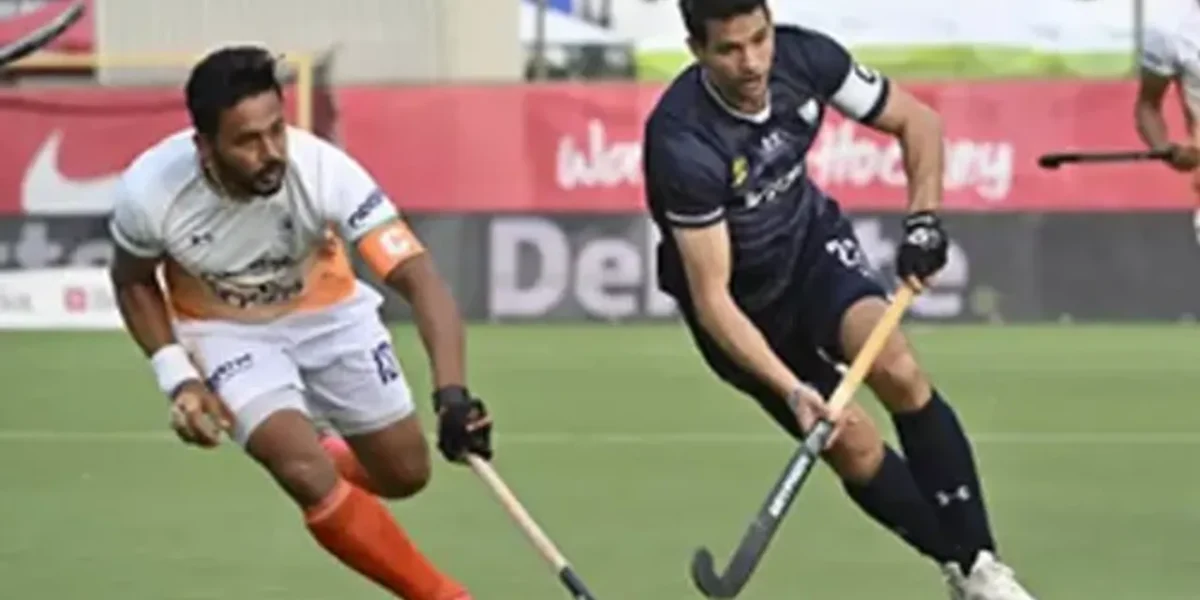 India defeats Argentina 5-4 in their fourth match of European Leg of FIH Hockey Pro League at Antwerp in Belgium