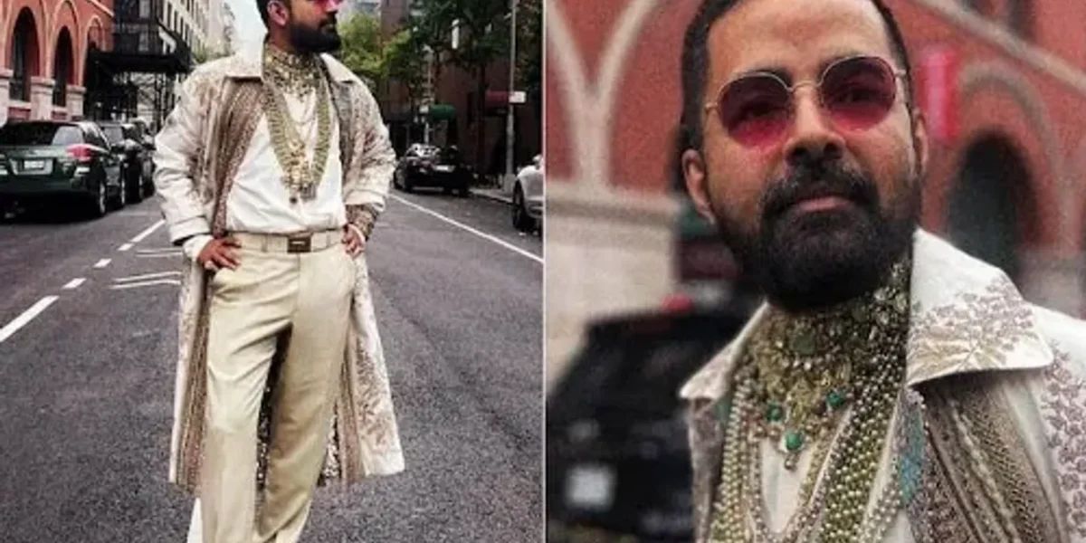 Sabyasachi Mukherjee creates history, becomes first Indian designer to walk the Met Gala carpet