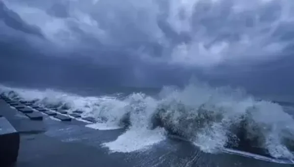 Cyclonic storm Remal weakened and slowly going towards North and North East