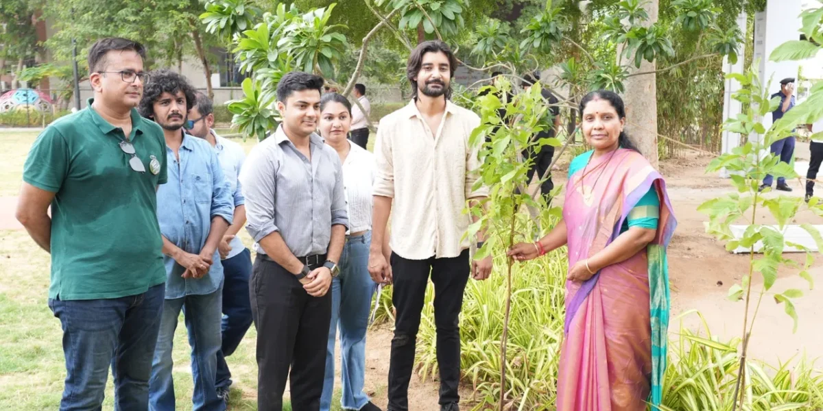 “Chiripal Mirchi Green Yodha” tree plantation drive culminates in grand event with Plantation at Shanti Business School