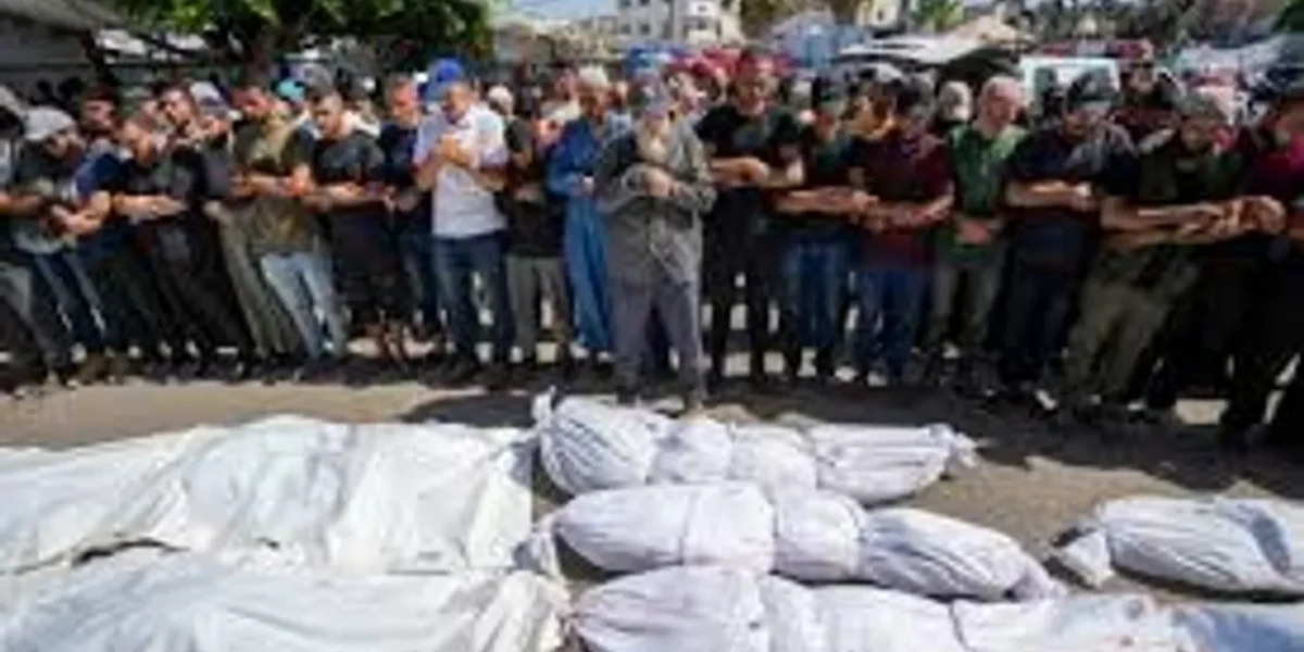 Israeli strike kills at least 33 people at Gaza school