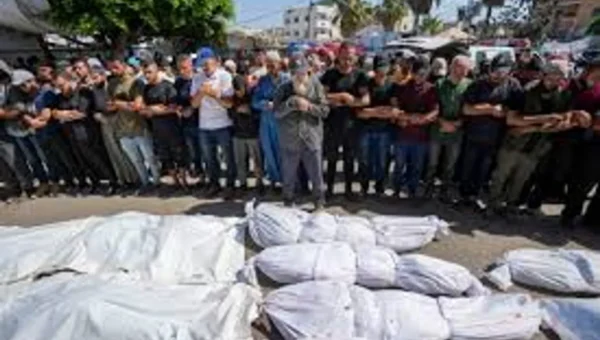 Israeli strike kills at least 33 people at Gaza school