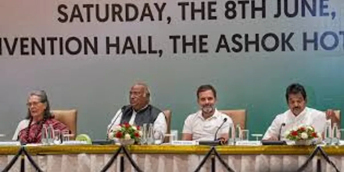 Extended congress working committee meeting underway in Delhi