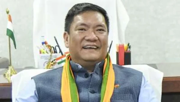 BJP Leader Pema Khandu sworn in as CM of Arunachal Pradesh