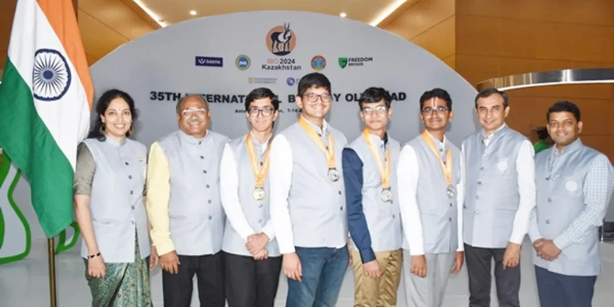 India shines at 35th International Biology Olympiad 2024 in Kazakhstan