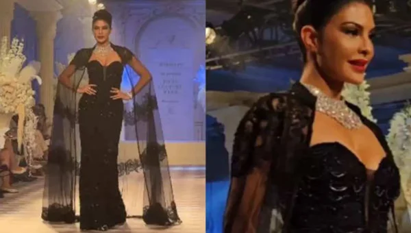 Jacqueline Fernandez stops the show for Rose Room at India Couture Week 2024