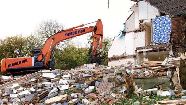 Ahmedabad Municipal Cooperation demolishes illegal buildings in city