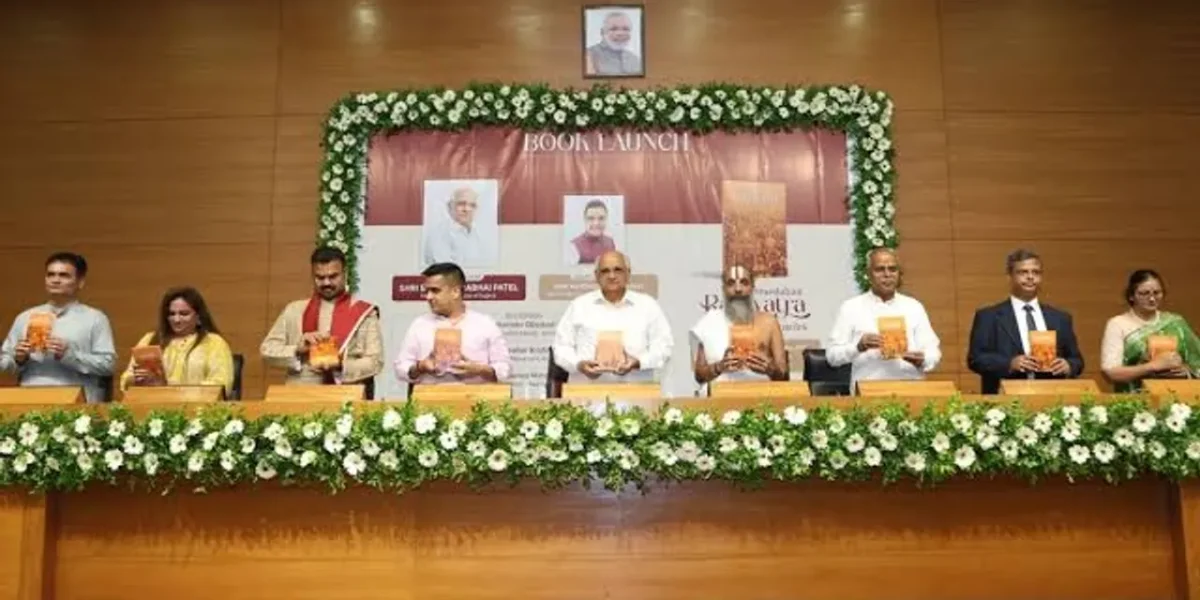 Ahmedabad ex-IPS officer Sanjay Srivastava launches book on Rath Yatra