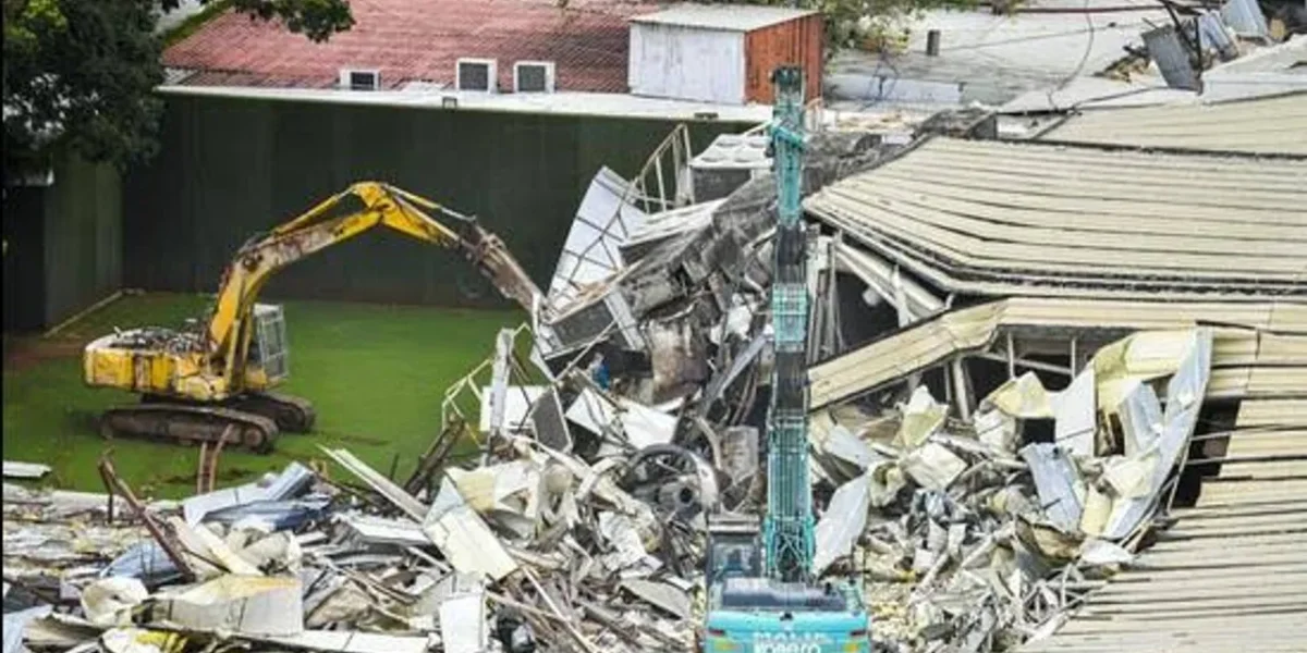 Actor Nagarjuna’s N-Convention centre in Hyderabad demolished