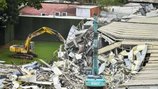 Actor Nagarjuna’s N-Convention centre in Hyderabad demolished