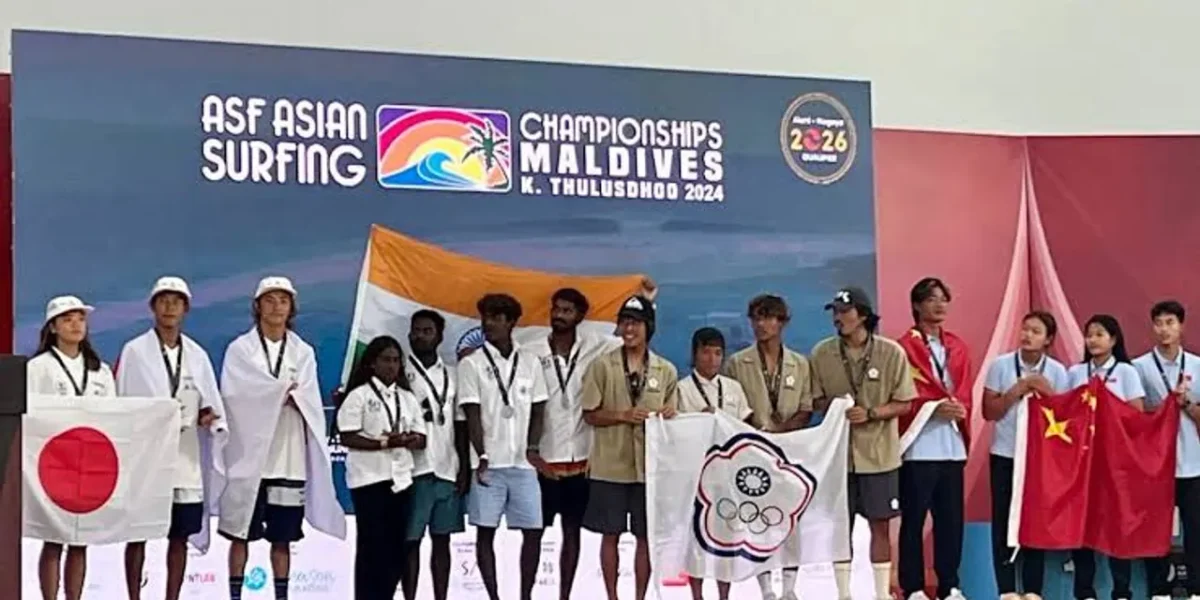 Asian Surfing Championships 2024: India wins silver medal at Maruhaba Cup