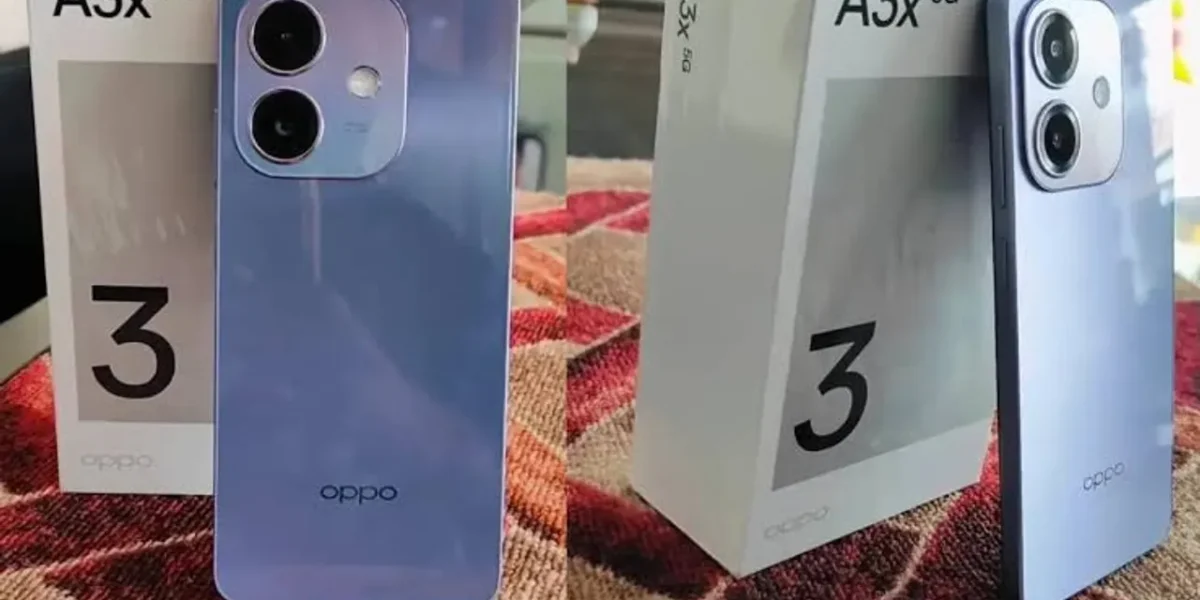 Oppo A3X 5G launched In India with splash touch technology & 5,100mAh battery