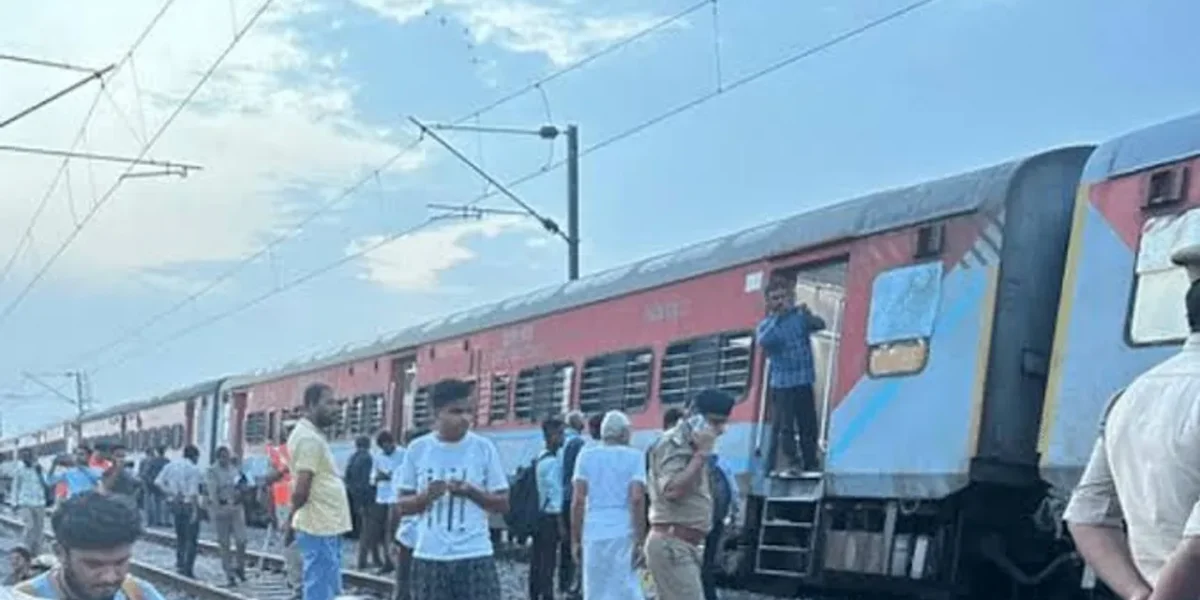 Sabarmati Express derails near Kanpur after engine hits object placed on track