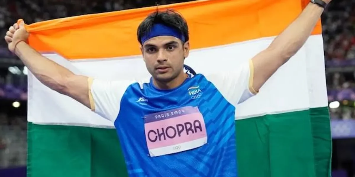 Neeraj Chopra wins silver at 2024 Paris Olympics