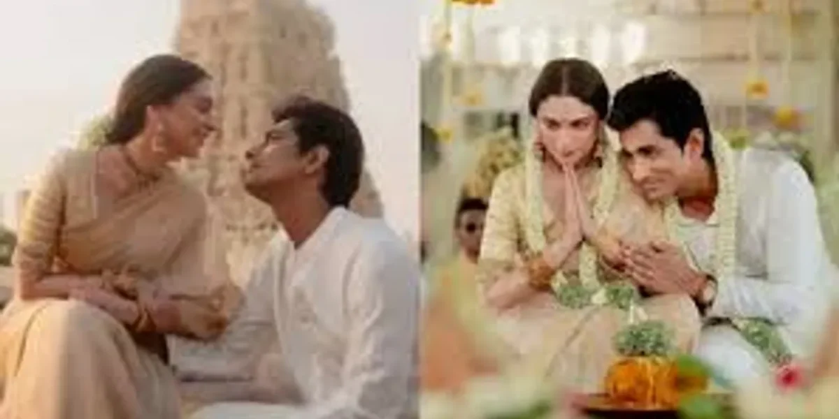 Aditi Rao Hydari and Siddharth tie the knot in a full traditional way