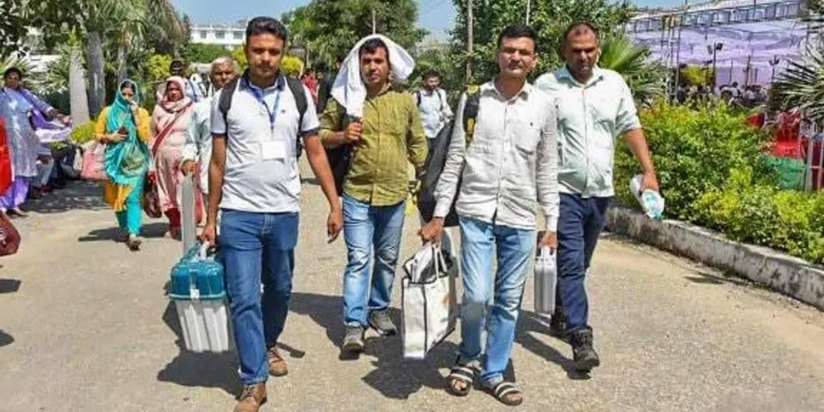 Polling underway for Assembly Elections in Haryana