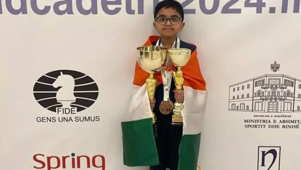 Divith Reddy becomes World Champion in U8 World Cadets Chess Championship