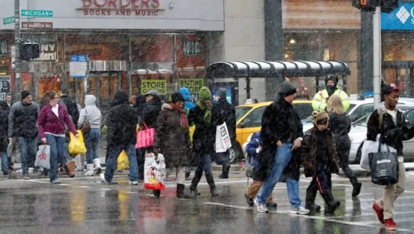 Winter storm to hit America with snow and cold temperatures ahead of Thanksgiving week travel