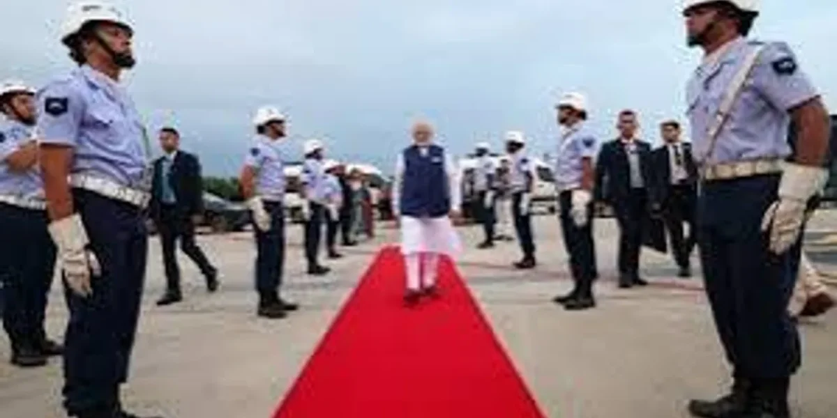 PM Modi reaches Guyana after concluding hie Brazil visit