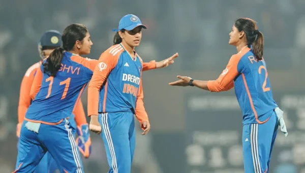 Indian Women’s team set target of 315 runs for West Indies Women in the 1st ODI at Vadodara