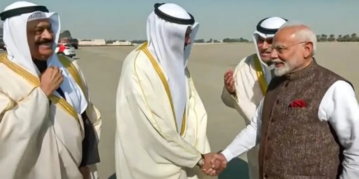 PM Modi to hold talks with Emir, crown prince & PM of Kuwait today