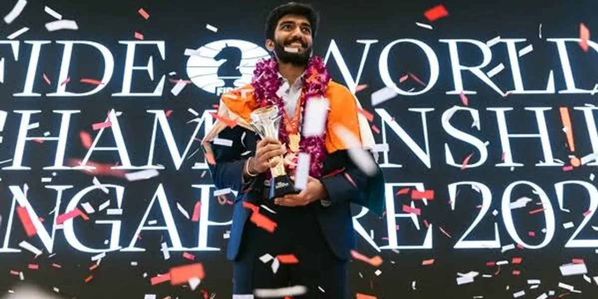 World Chess Champion Gukesh receives grand welcome at Chennai Airport