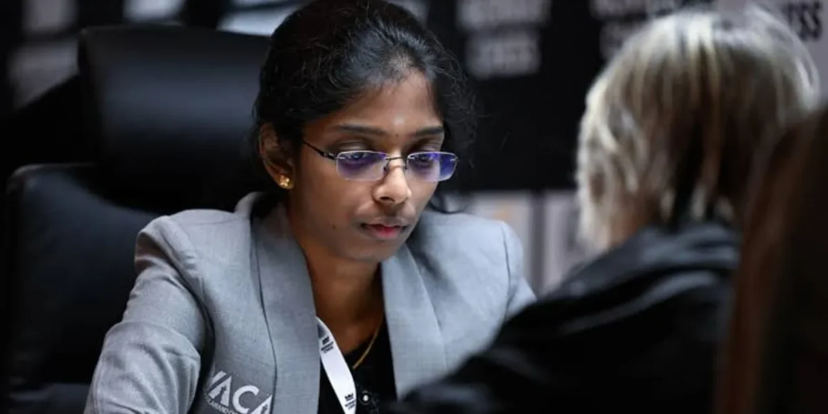 GM Rameshbabu Vaishali tops table to qualify for knockout stage in FIDE World Blitz Championship 2024