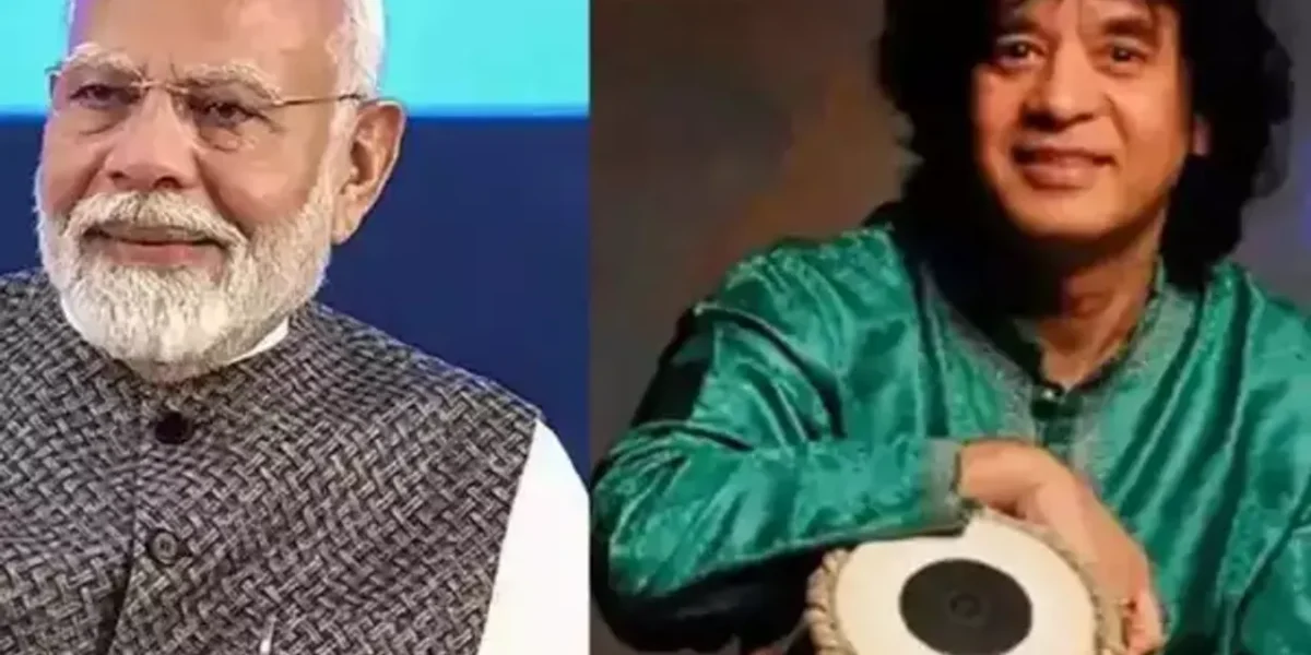 PM Narendra Modi expresses grief over Zakir Hussain’s death